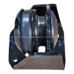 Shacman HOWO Engine Left Rear Suspension Damping Pad Dz95259590068 with 3.9 Kgs