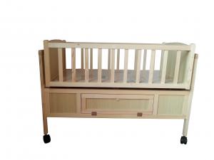 China Auto Swing Wooden Baby Bed Cot with Remote Controller for Girls on sale