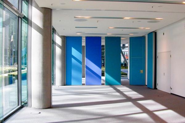 Training Center Furniture Movable Partition Door Sliding Wall System For School