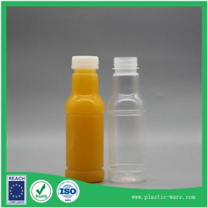 Wholesale 300 ml PP juce plastic bottle with lid in 38 open clear plastic juice bottles round bottles from china suppliers