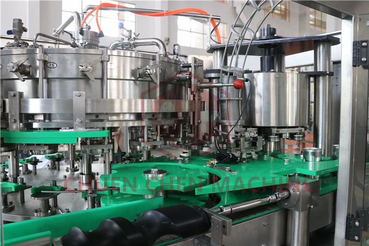 Counter Pressure Juice Beverage Filling Line Commercial Beer Canning Equipment