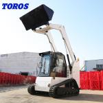 Multifunctional Skid Steer Track Loader Heavy Duty Diesel Skid Steer