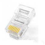 Gold Plated Network Cat5 CAT5e Modular RJ45 Plug Connectors