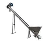 Stainless Steel Vertical And Inclined Spiral Feeder Conveyor For Grain Handling