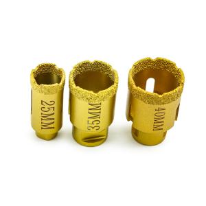 Wholesale Customized Support European Vacuum Brazed Diamond Core Drill Bit for Ceramic Tile from china suppliers
