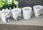 Animal Decal Printing Large Porcelain Coffee Mugs 11OZ Dishwasher Microwave Safe