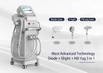 DPL3 Laser Hair Removal Equipment , 3 In 1 Diode Laser Hair Removal Machine