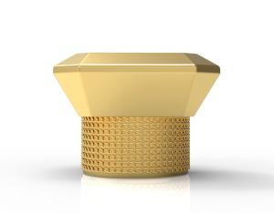 Wholesale Luxurious And Generous Zamak Perfume Caps Polished Or Deburring from china suppliers