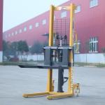 2000kg Manual Forklift Stacker , Hydraulic Portable Hand Forklift 1600mm Lifting