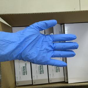 Wholesale Nitrile Disposable Protective Gloves Hand Protection With ESD Polyester Stripe from china suppliers