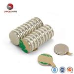 NiCuNi Coated Custom NdFeB Magnet N35 N42 N48 N52 Neodymium Disc Magnets with 3M