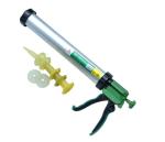 KM 9" Cartridge 300/310ml Ratchet Rod Silicone Gun, 7:1 Thrust Ratio