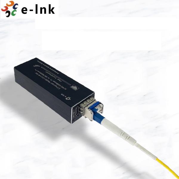Self Adaptive Mini Media Converter 10 / 100 / 1000 BASE-T To 100 / 1000 BASE-X