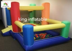 Wholesale Mini Inflatable Jumping House With Bobo Ball Pool For Kids Entertainment from china suppliers