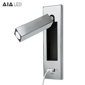 Wholesale Recessed mounted usb bed wall light&amp;indoor led headboard wall light &amp;led bedside wall light from china suppliers