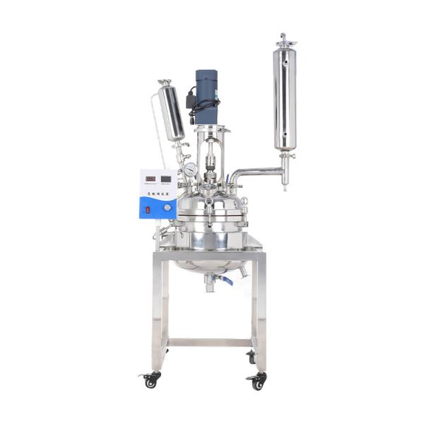 Double-layer Stainless Steel Chemical Reaction Vessel For Laboratory High