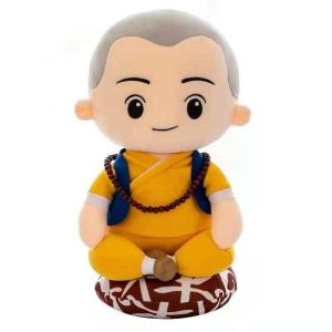 Wholesale OEM 30cm 40cm 50cm Meditate A Zen Little Monk Doll Plush Toys from china suppliers