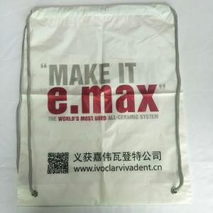 Wholesale Rope Shoulder Custom Plastic Drawstring Bags Double Layer Material Synthetic from china suppliers