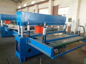 China Durable Hydraulic Traveling Head Cutting Machine For EVA EPE / Scouring Pad Material on sale