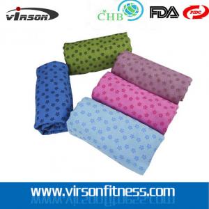 China hot sell microfiber yoga mat towel with logo China manufacturer on sale