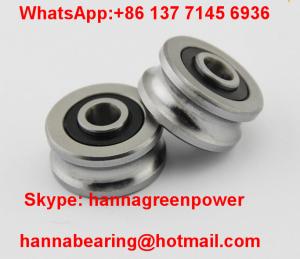 Wholesale U Groove SG25-2RS Linear Guide Roller Bearing SG25 for Textile Machinery 8x30x14mm from china suppliers