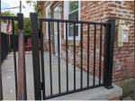 House and Garden Steel Sliding Gate with Tubular Pipe Frame