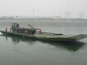 Wholesale Interior Bay Weights 10t Floating Pontoon Bridge Ferrying Raft from china suppliers