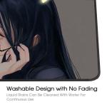 800x300x3mm Art Sexy Girl Pattern Gaming Mouse Pad with Edge Locking and CE