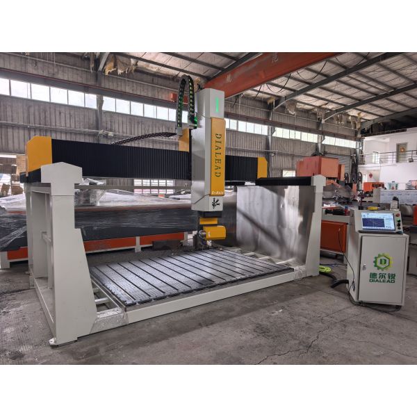 Customizable 5-Axis CNC Router for Stone Countertops Monuments & Art