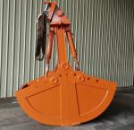 15-24 Ton Excavator Clamshell Grab Bucket Double Cylinder Hydraulic