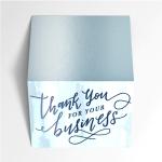 350gsm Ivory Board Paper Card Custom Gift Card Printing For Thank You Card