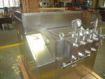 Two Stage Milk Homogenizer Machine / Cream Homogenization Equipment