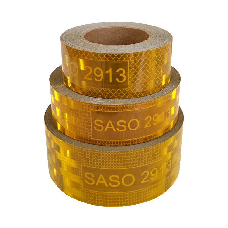 ODM SASO 2913 Reflective Tape Markings Roll For Trucks School Buses