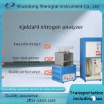China Laboratory Fully Automatic Kjeldahl Nitrogen Analyzer Kjeldahl ApparatusST