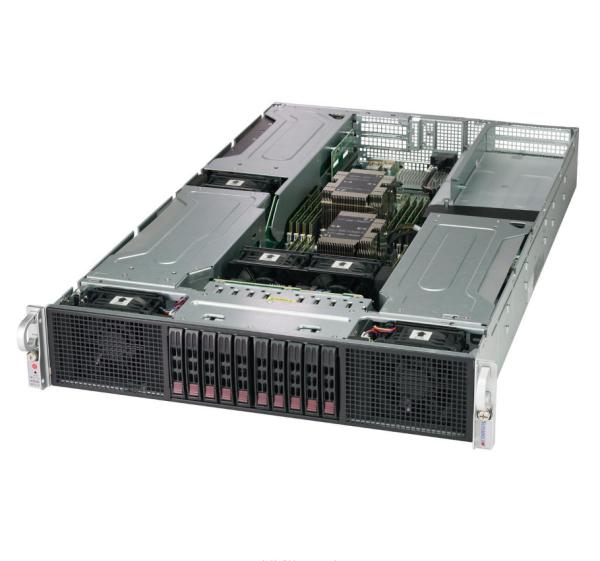 PCI-E Gen 3 x16 Switch Supermicro Storage Server SYS-2029GP-TR Xeon DDR4 10x2