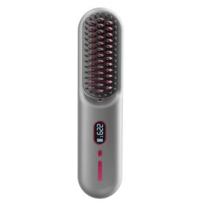 Wholesale Wireless Hot Air Hair Dryer Brush With BLDC Motor And Negative Ions Type-C Customizable from china suppliers