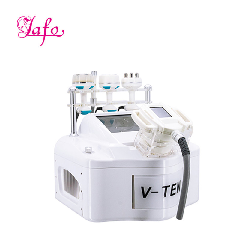 LF-136A spa Equipment table V10 rf weight loss machine 40k cavitation vacuum rf machine for both face & body