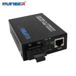 10 100 1000M SM 1310nm 20km SC Fiber Optic Media Converter