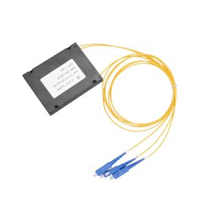Wholesale SC / UPC 2.0mm 1M ABS Module Fiber Optic Splitter G657A 1x2 PLC Singlemode from china suppliers