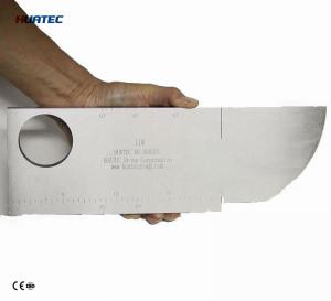 China HUATEC IIW V1 Ultrasonic Calibration Blocks , calibration gage blocks BS 2704 ISO2400 DIN 54120 on sale
