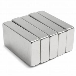 Wholesale Permanent Rare Earth Rectangular NdFeB Magnets with Good Grade 38H Tolerance ±1% from china suppliers