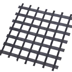Wholesale Bitumen Coated Fiberglass Geogrid 25KN Fibreglass Rendering Mesh Roll from china suppliers