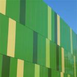 Fire Resistant Composite Sandwich Panel ACP 1220x2440mm Golden Color