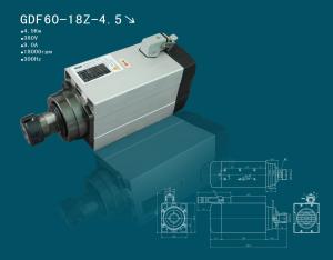 Wholesale GDZ-27 4.5kw three phase spindle for wood cutting with CE certificate from china suppliers