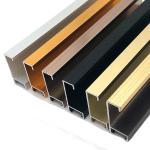 Anodized Mirror Polished Aluminum Profile For Kitchen Cabinet Wire
