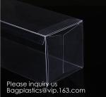 pvc box Clear PVC box with foil stamping Alternatives to acrylic box pvc box