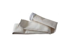 Wholesale PTFE Vacuum Cleaner Bags Heat Set , Round Dust Extractor Filter Bags Hardly Inflammable from china suppliers