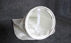 Wholesale Polyester Needle Felt Liquid Filter Bag / 190 Micron Filter Bag For Adhesive Industry from china suppliers