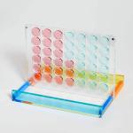 Luxury Functional Acrylic Game Set Colorful Plexiglass Chess Board Customized