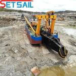 80kn Swing Winch 22inch Cutter Suction Sand Dredger with Hydraulic and Diesel